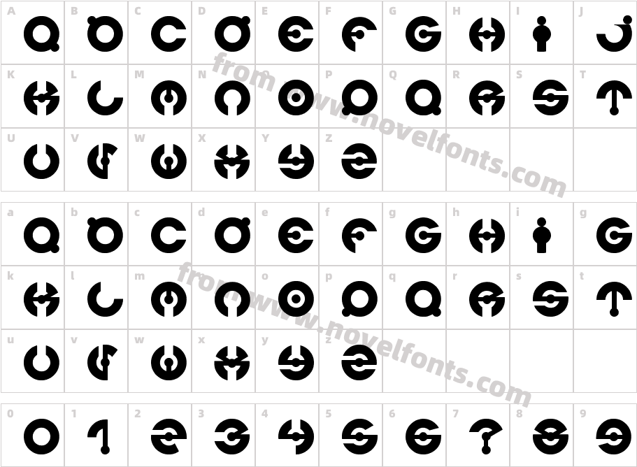 jamesgloverCharacter Map