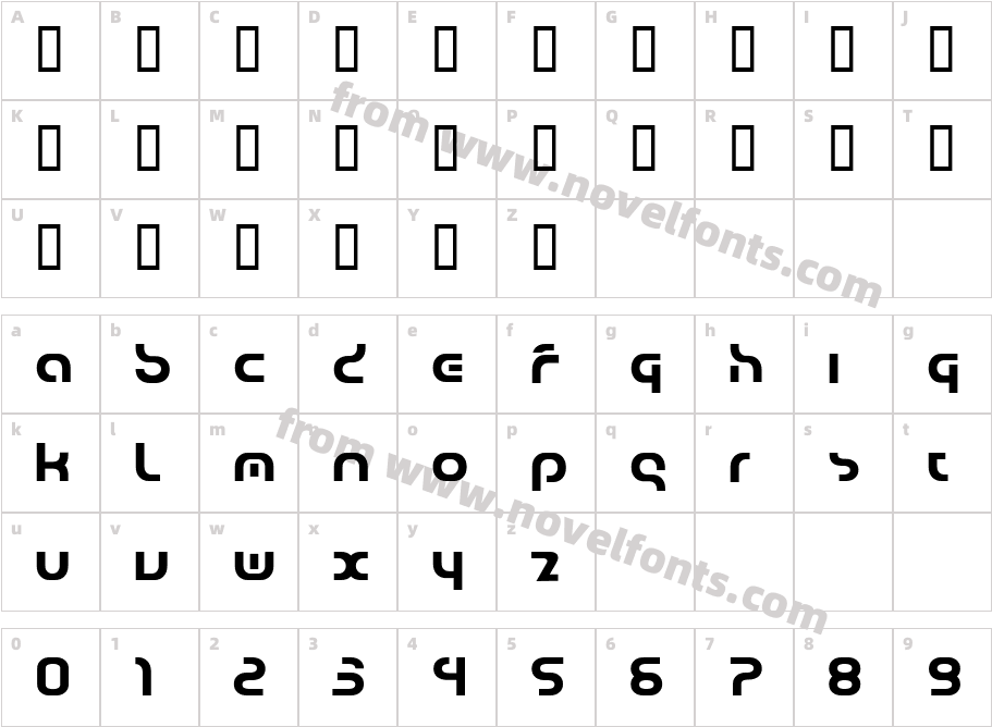 jarah!Character Map