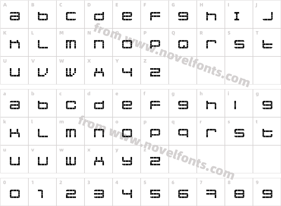 jethose  PIXELCharacter Map