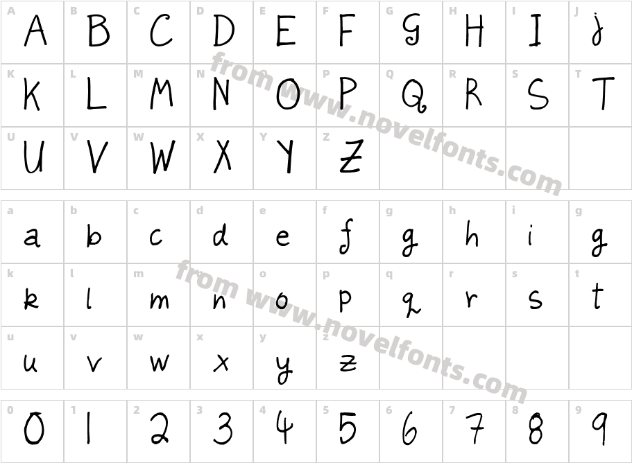 juleswritingCharacter Map