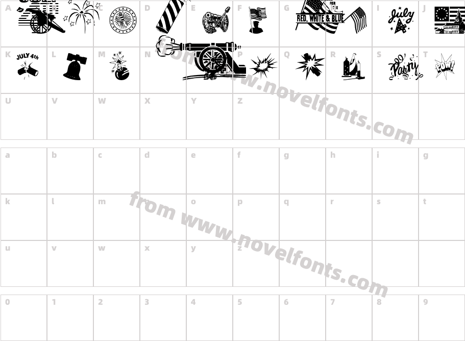 july4th_cspCharacter Map