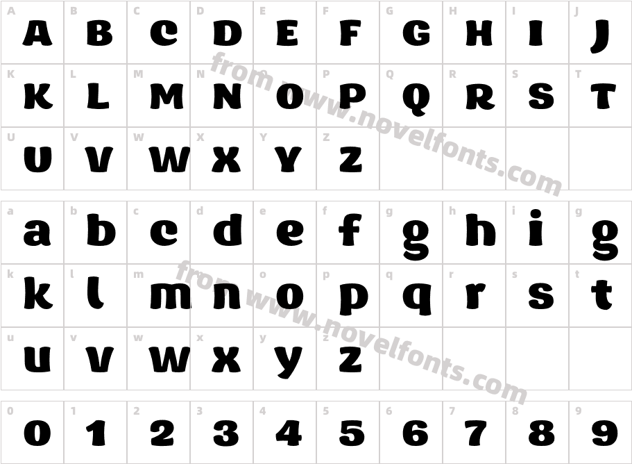 karlsonCharacter Map