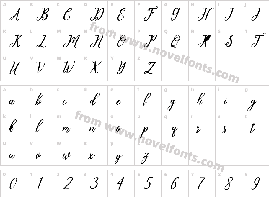 leightonCharacter Map