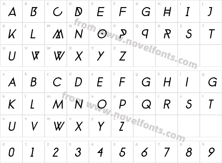 phantom-italicCharacter Map