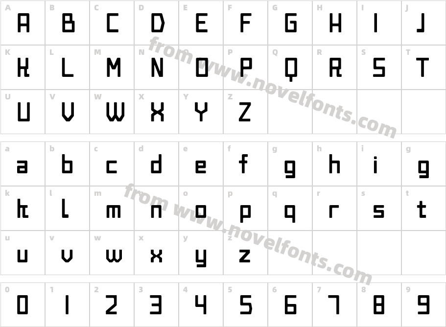 rishgular tryCharacter Map