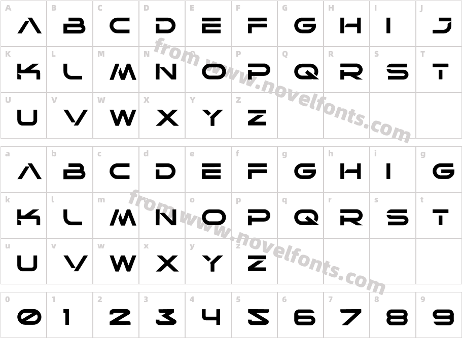 ANFRIPCharacter Map