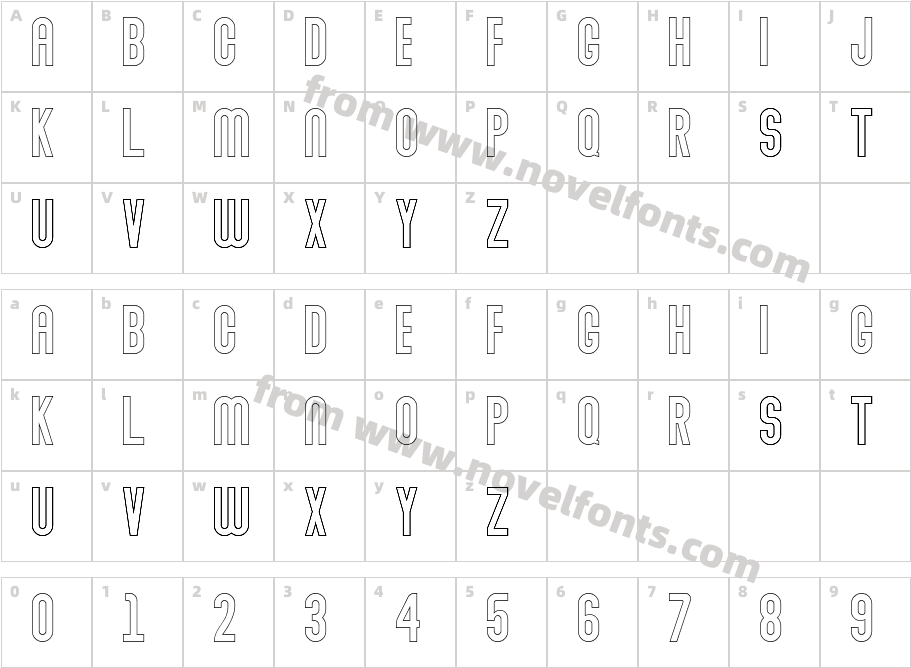 Abraham Outline OutlineCharacter Map