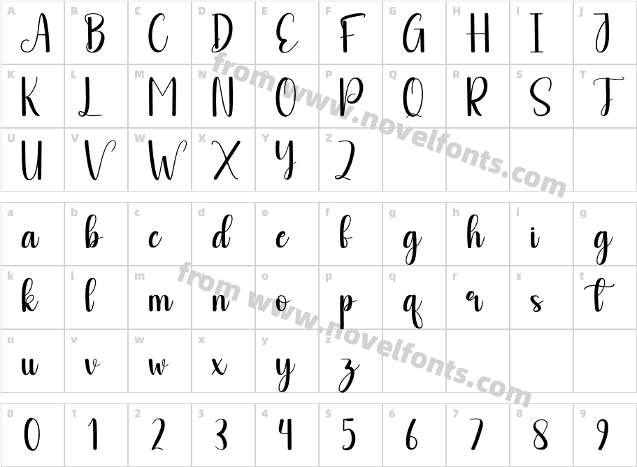 Accompany RegularCharacter Map