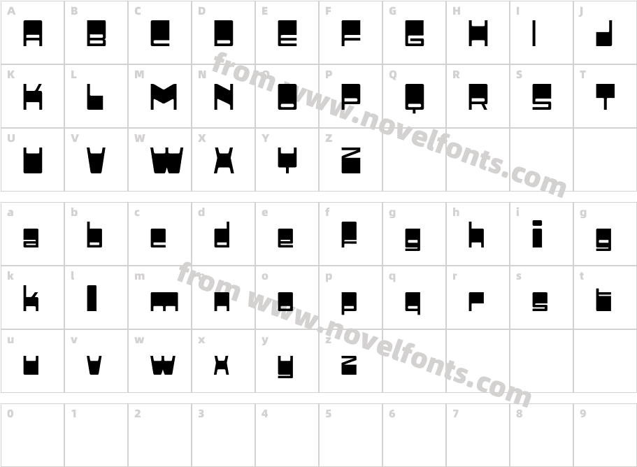 Adfile Demo RegularCharacter Map