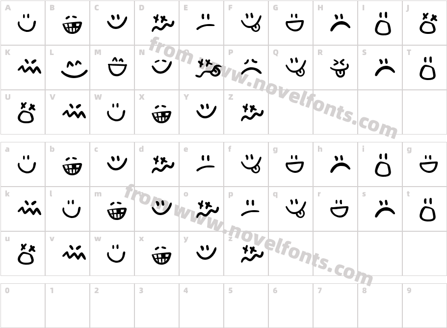 Adventura EmoCharacter Map