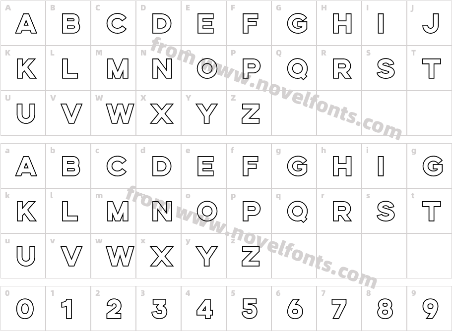 Aemstel Line OutsideCharacter Map