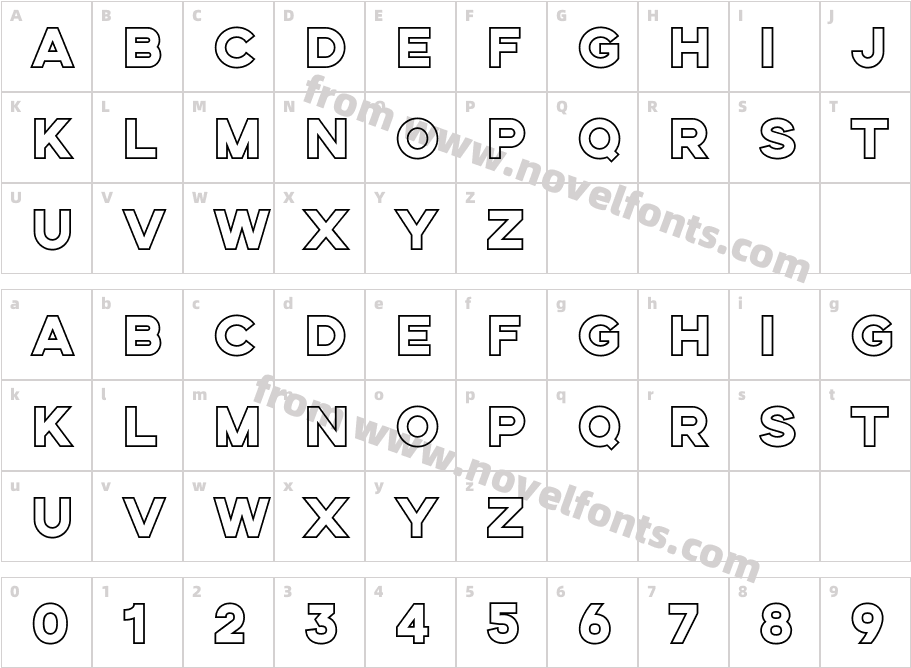 Aemstel Line OutsideCharacter Map