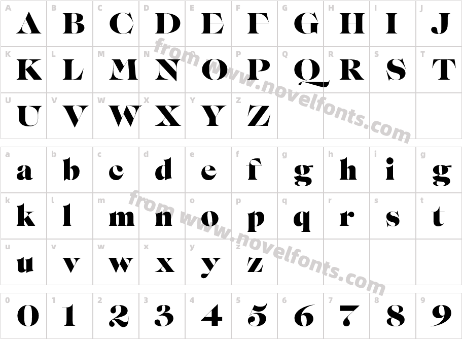 Africa Trial CliffCharacter Map