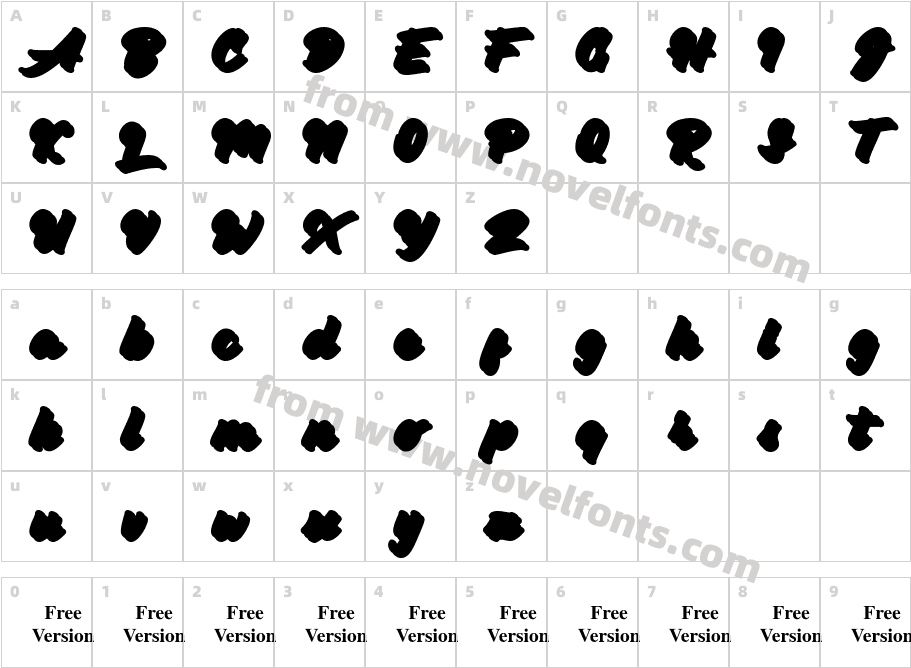 Aldhyaksa Extrudes Personal UseCharacter Map