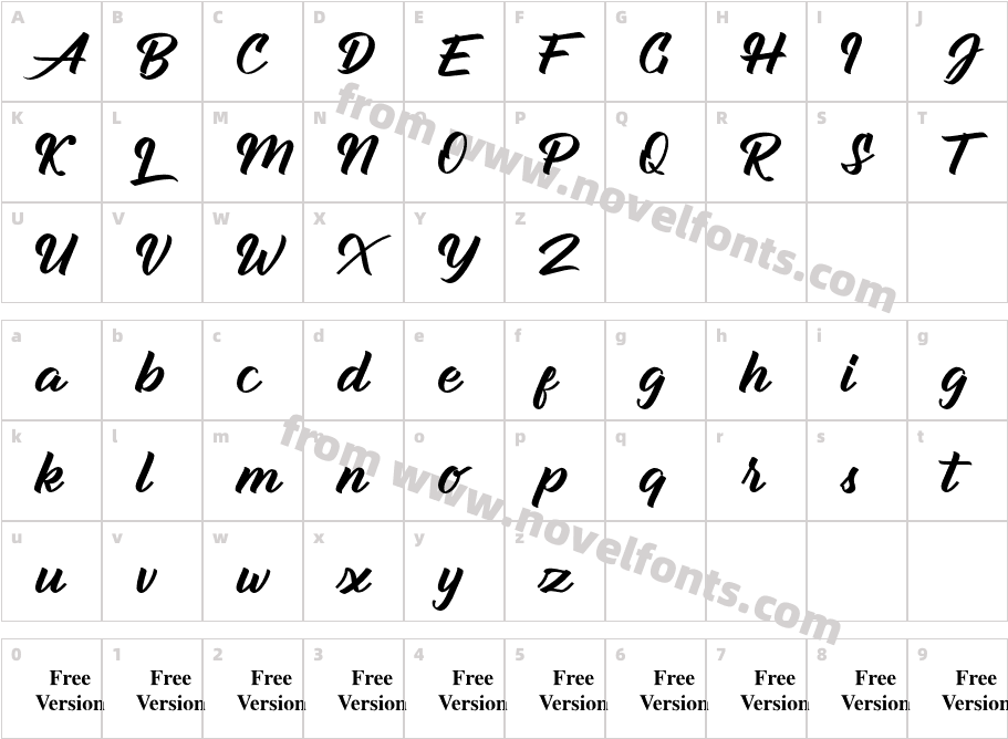 Aldhyaksa Personal UseCharacter Map