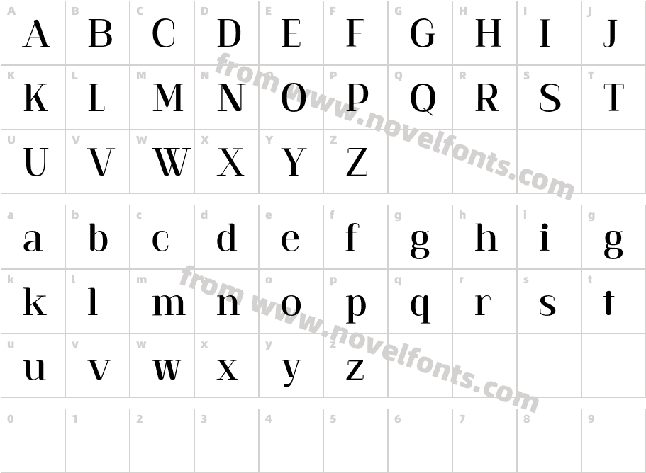 Alkalis Rounded Demo RegularCharacter Map