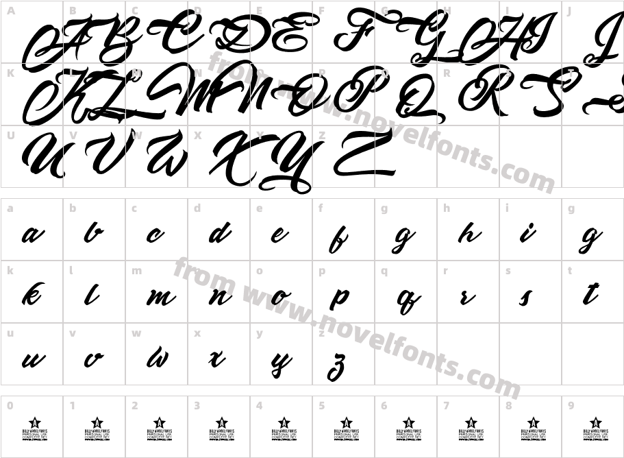 Altamonte[ Personal UseCharacter Map