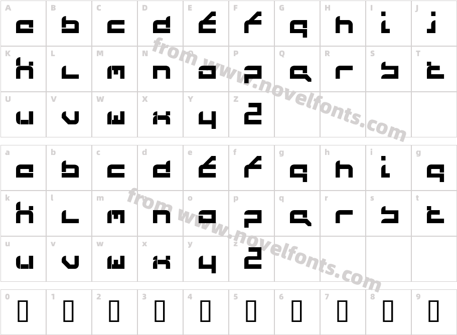 FutureFlashCharacter Map