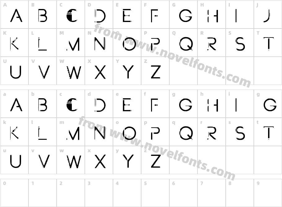 FuturePaintCharacter Map