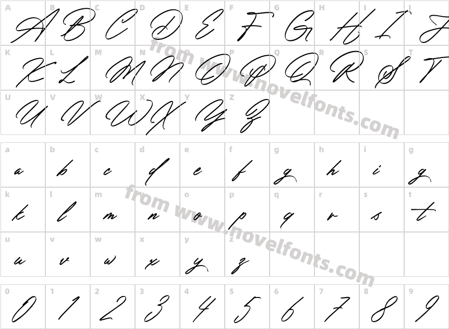 Amsterday SignatureCharacter Map