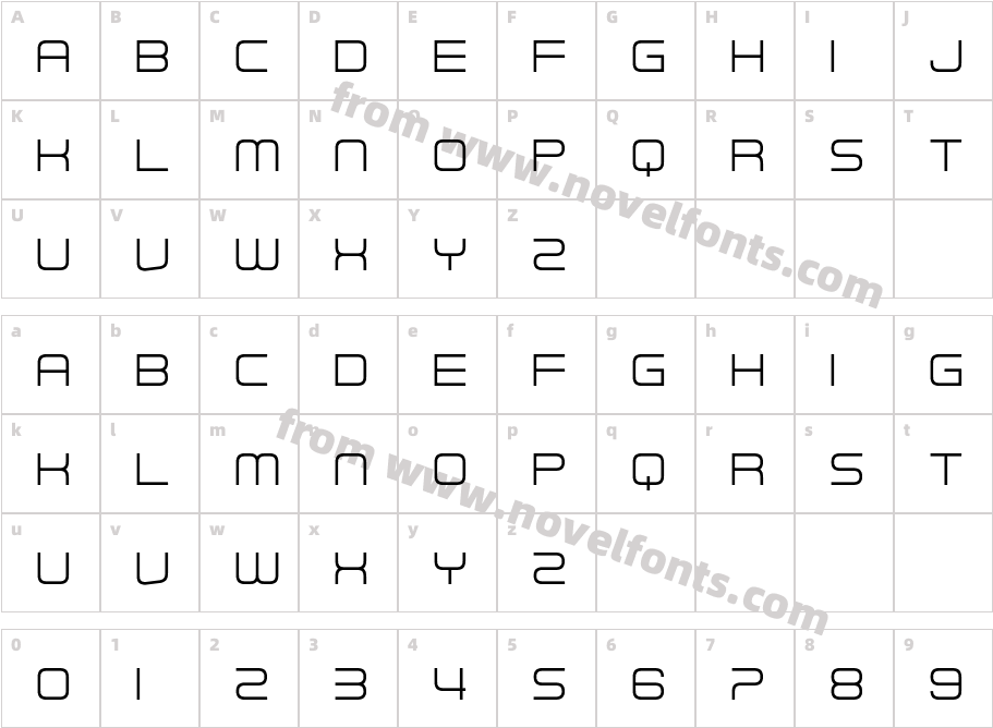 Futuristic ArmourCharacter Map