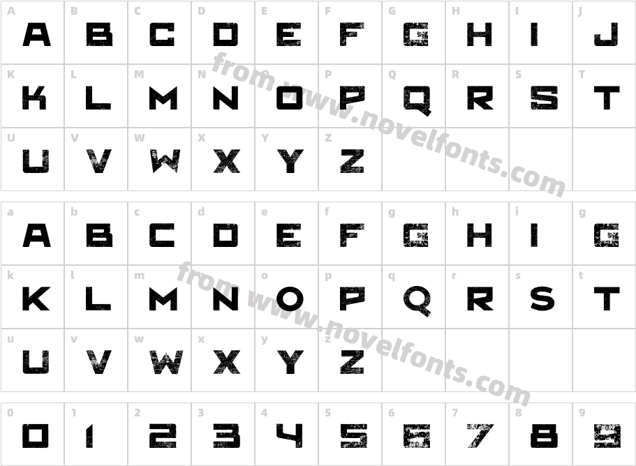 Antler East Battle DamageCharacter Map