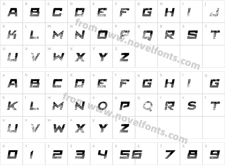 Antler East Italic Viper Battle DamageCharacter Map