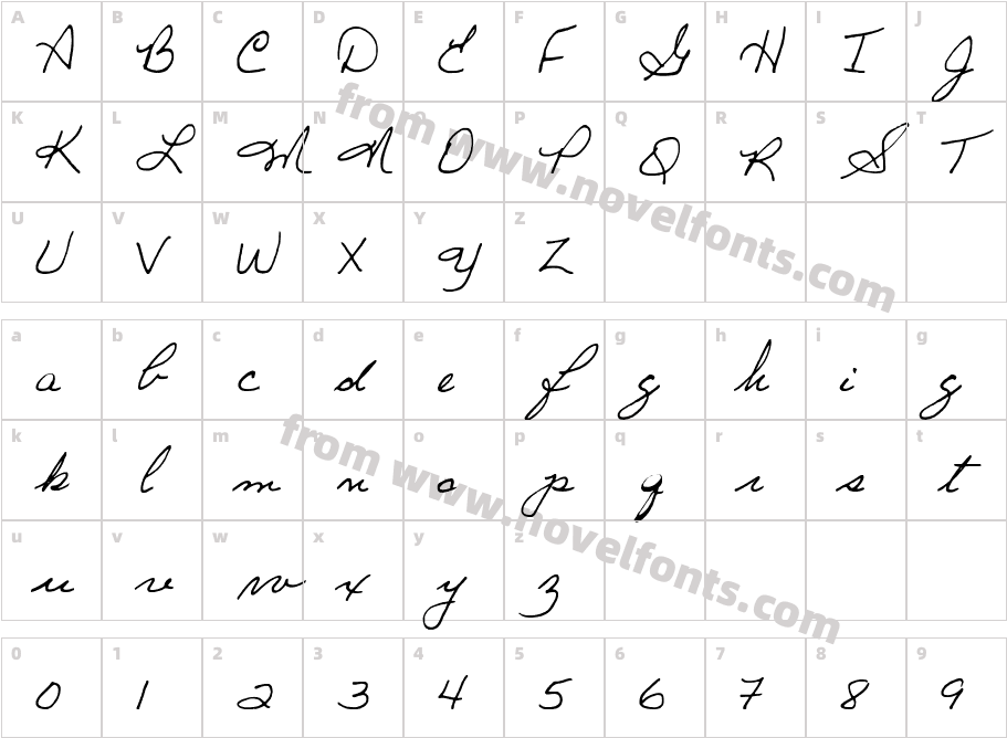 GINETTECharacter Map