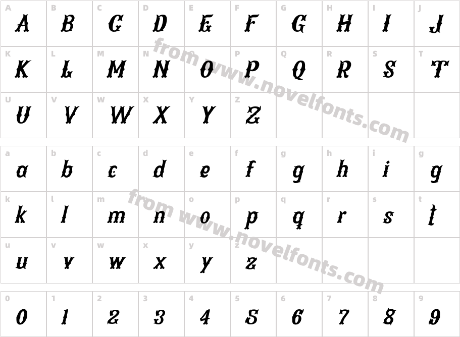 ArenosaBQ ObliqueCharacter Map