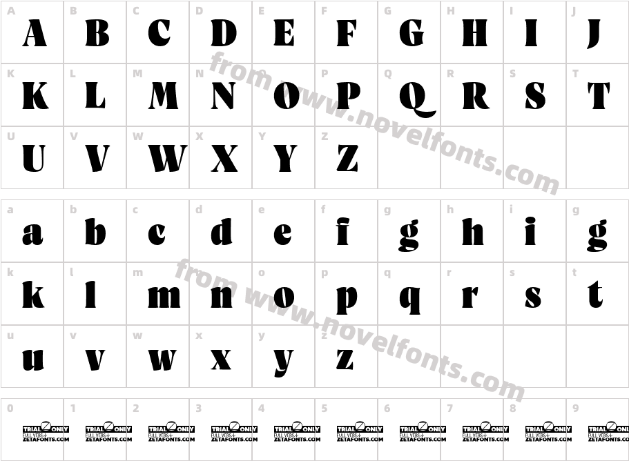 Artusi Grande Trial HeavyCharacter Map