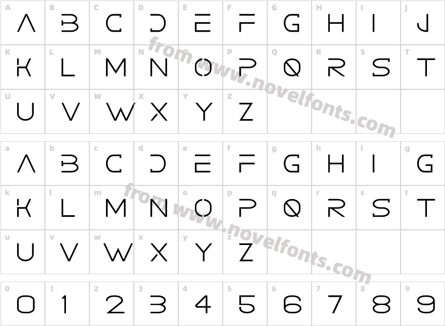 GRACETIANS CuttingCharacter Map