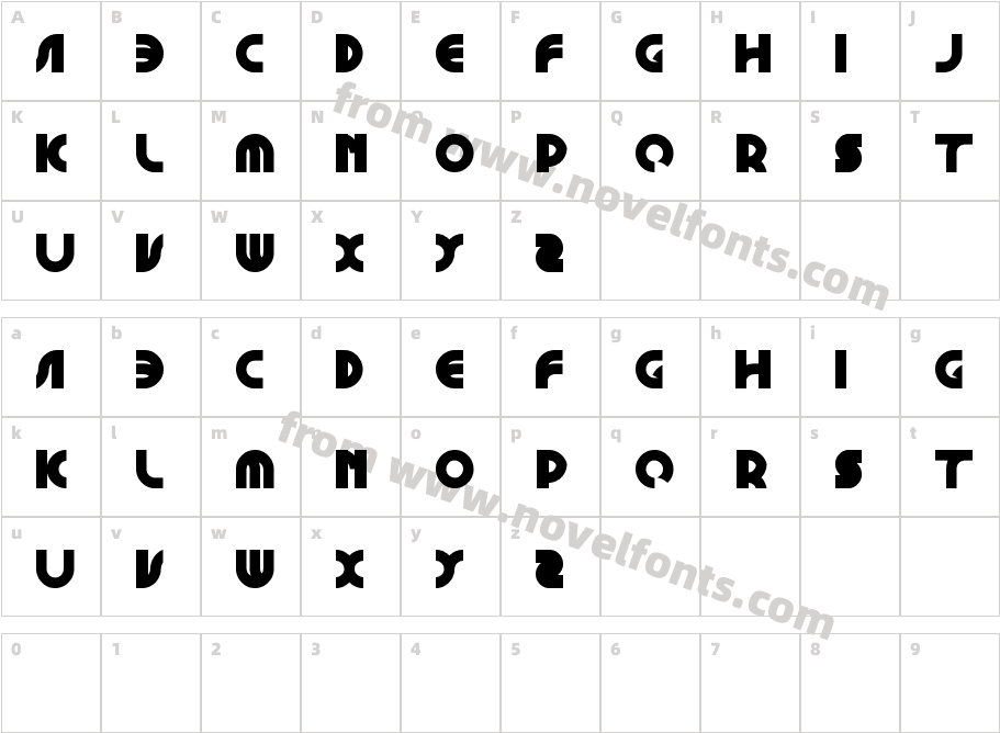 GRAPHIC DESIGNCharacter Map