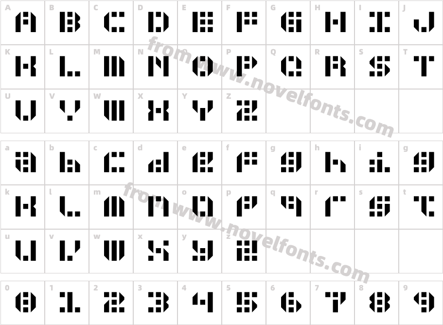 GUNJUCharacter Map