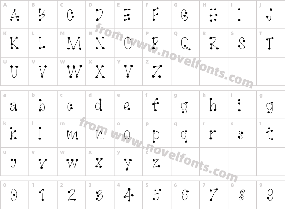 GaGooCharacter Map