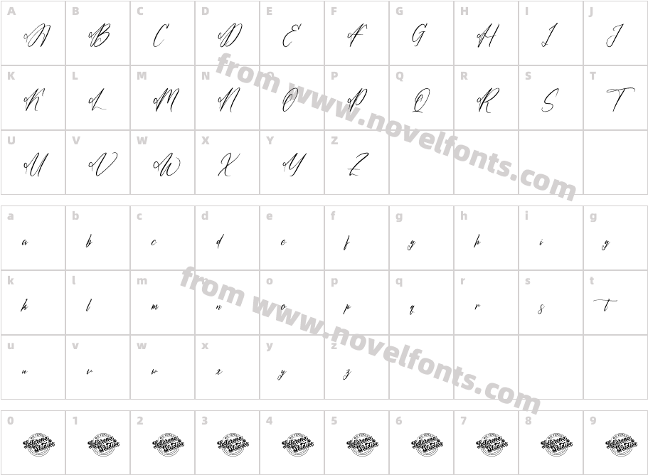 Ashtonjio Grahamte DEMO VERSIONCharacter Map