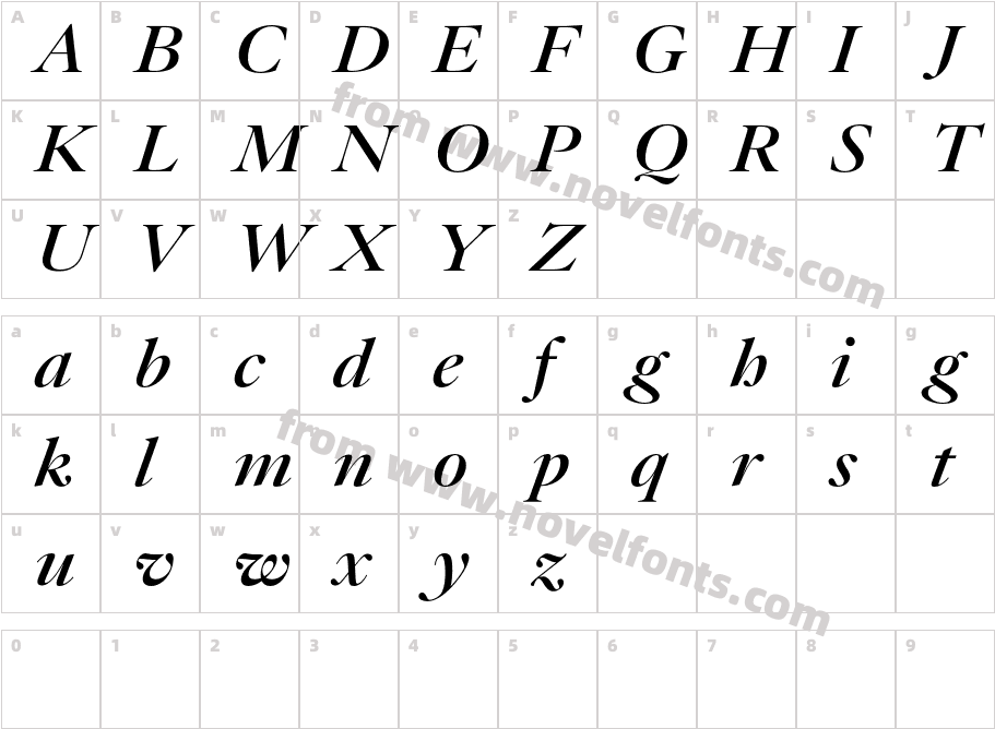 Atacama Trial Ex Sm Bd Contrast ItCharacter Map