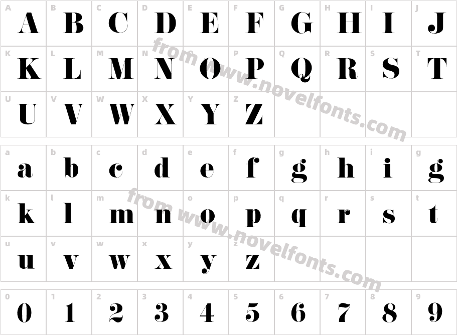 GaleereCharacter Map