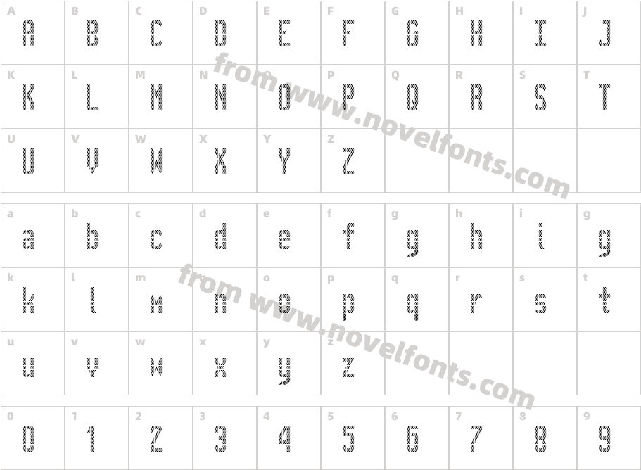 Gateway-B1Character Map