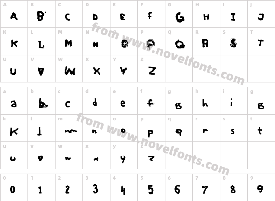 GeabOilCharacter Map