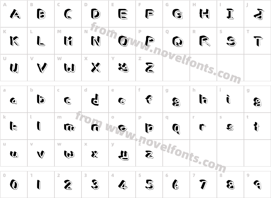 Gee_WP_Handwriting_2016_3D BookCharacter Map