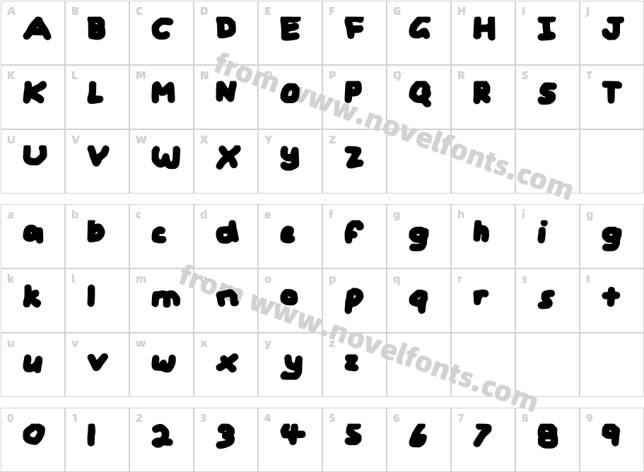 Geelyn_s_Handwriting_ThickCharacter Map