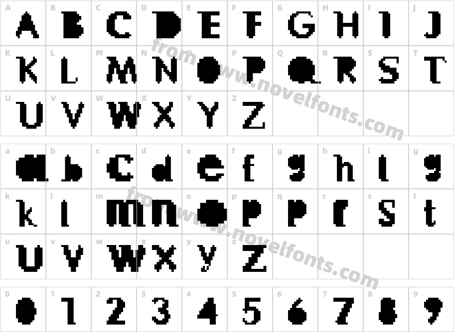 Generic FUCharacter Map