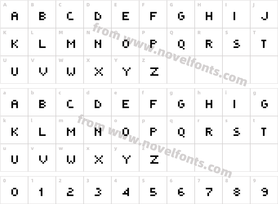 Genx KCond CyrCharacter Map