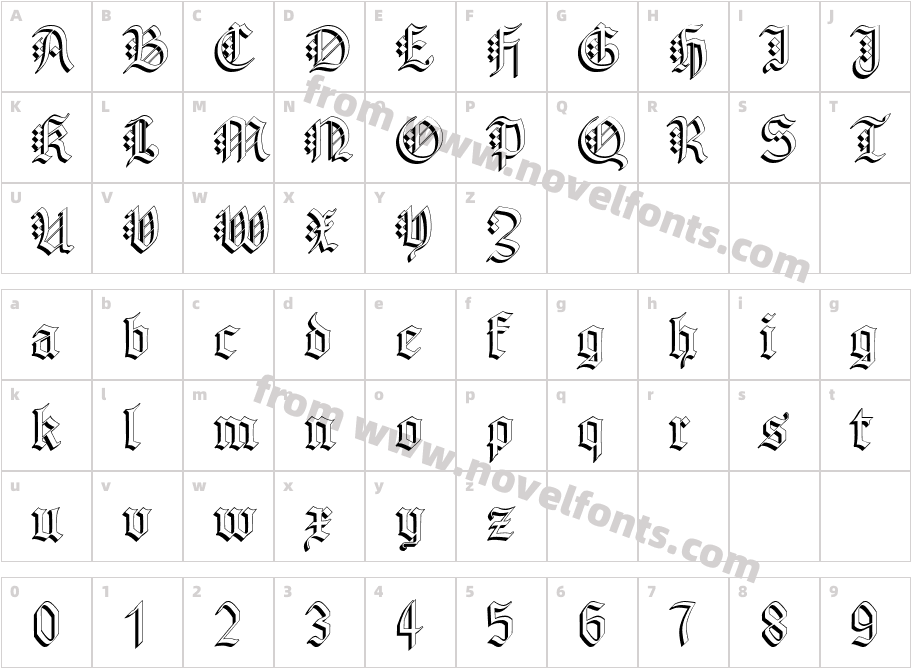 AlbertBetenbuchExtrudeCharacter Map