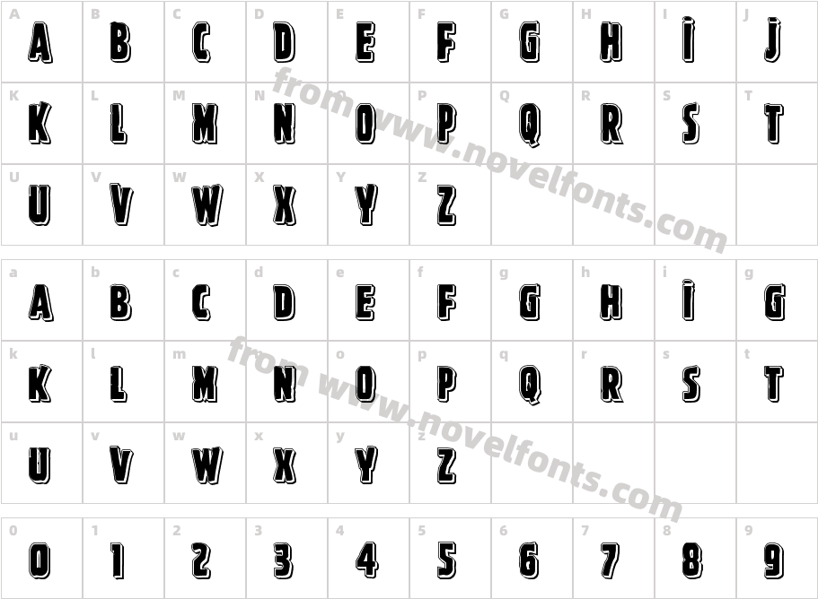 Ghoulish Intent PunchCharacter Map