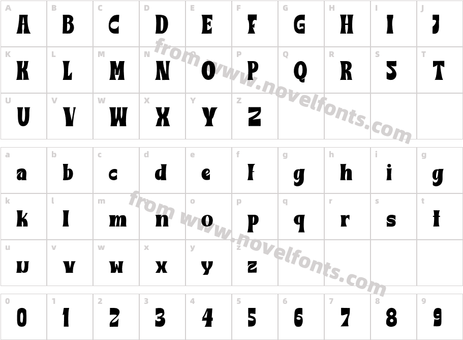 Cristal BendilarCharacter Map