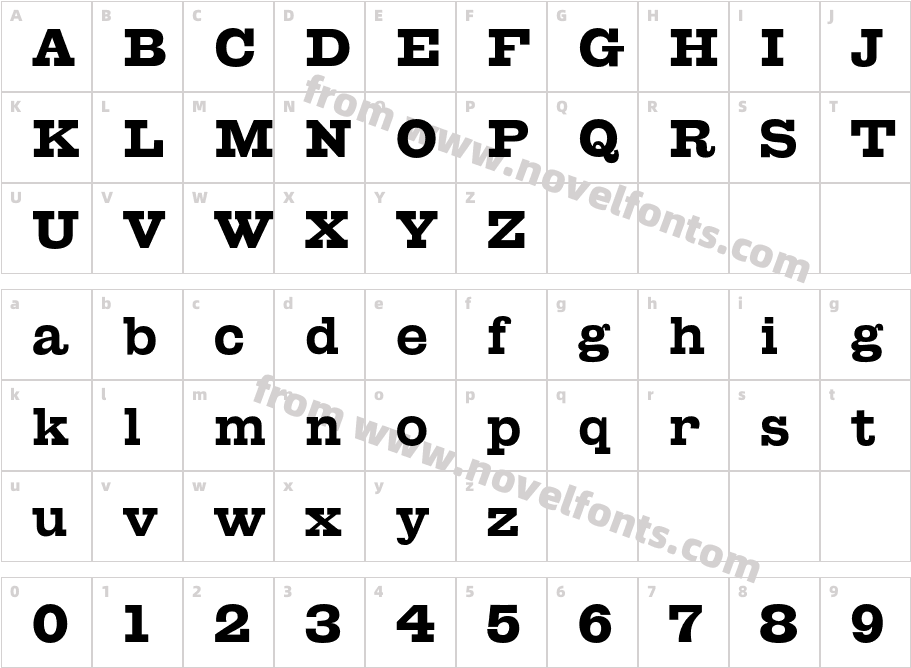 Giza-OneFiveCharacter Map