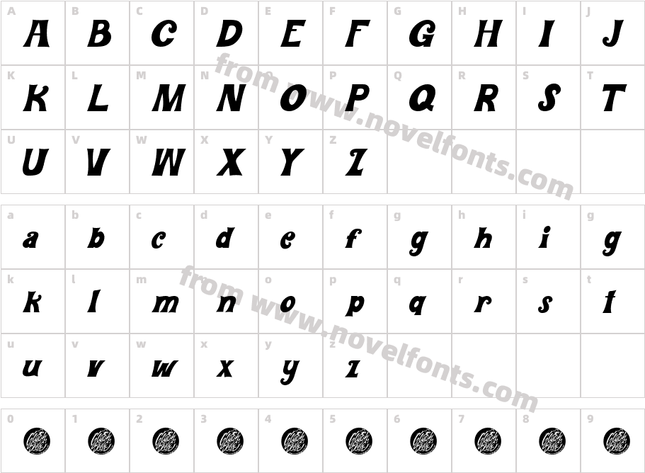 Gleamore DemoCharacter Map