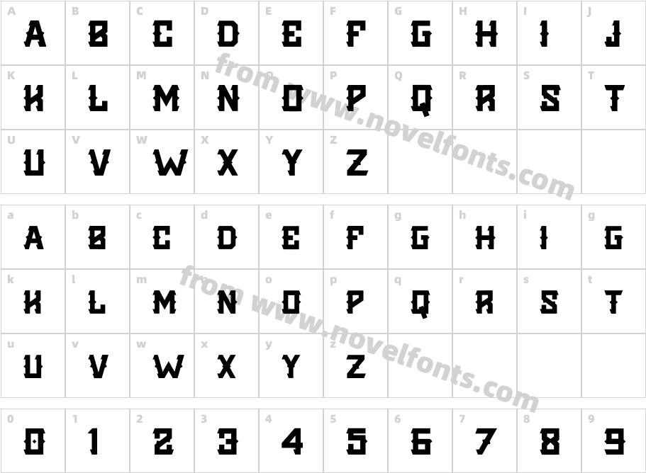 Golden SilverCharacter Map