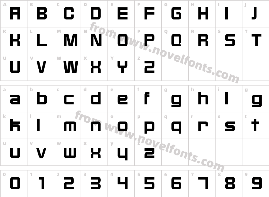 GondorfCharacter Map